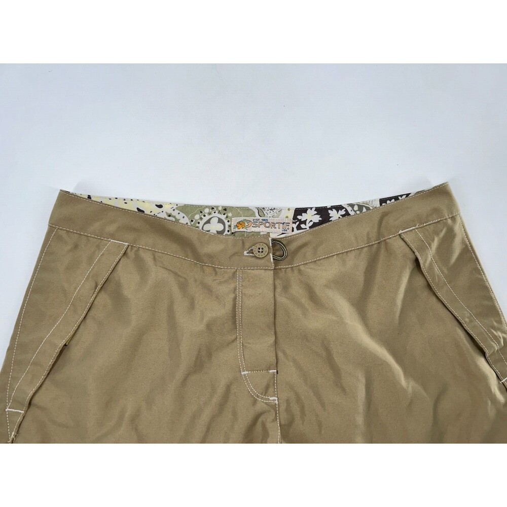 Women's Vintage Sportif USA Khaki Short Size 8 - Picture 2 of 6